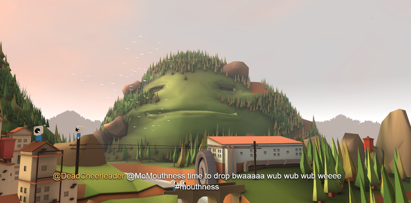 Illustration for article titled Here Are Some Animated Mountains That Will Read Your Tweets